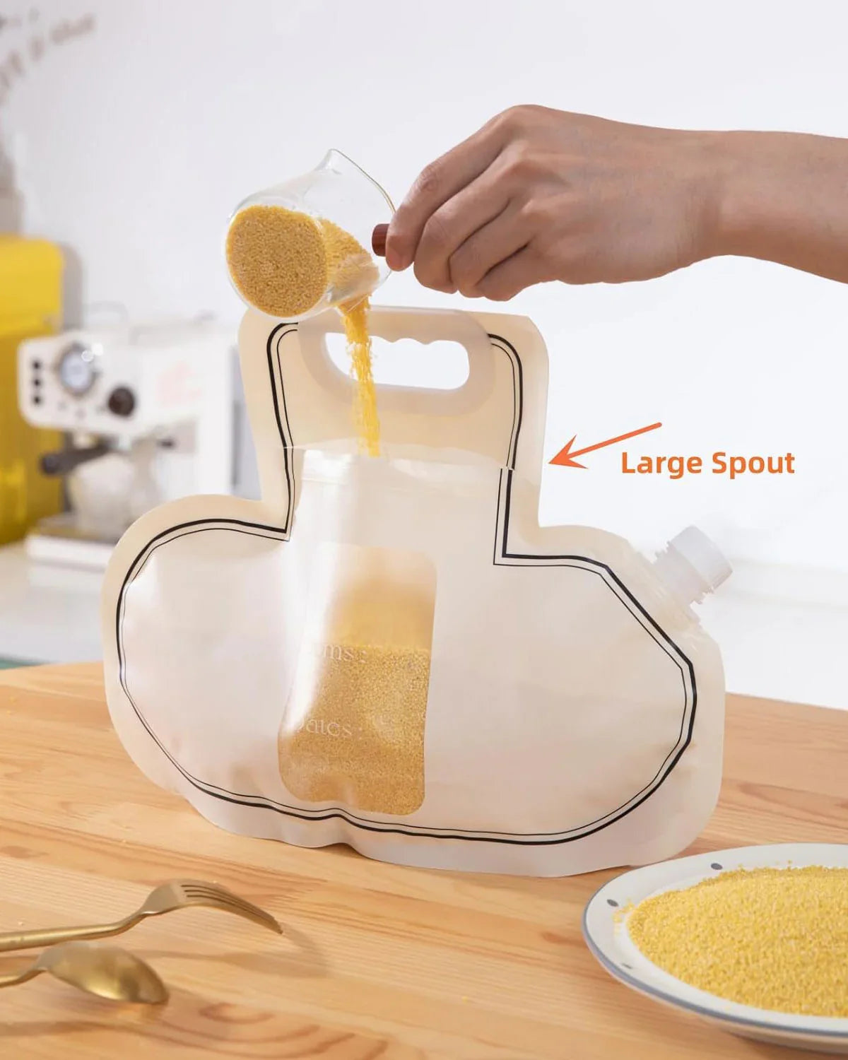 Moisture-Proof Grain Storage Bag 🔥 Grab Pack of 4 @ Rs. 899 Only 🔥