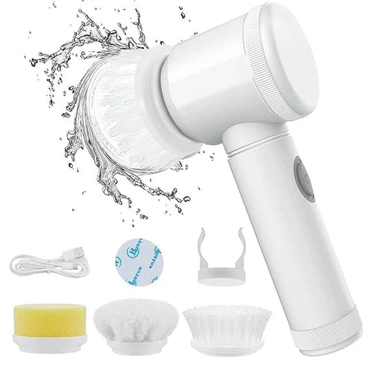 ScrubClean | 5 in 1 Electric Hand Brush | For Deep Cleaning